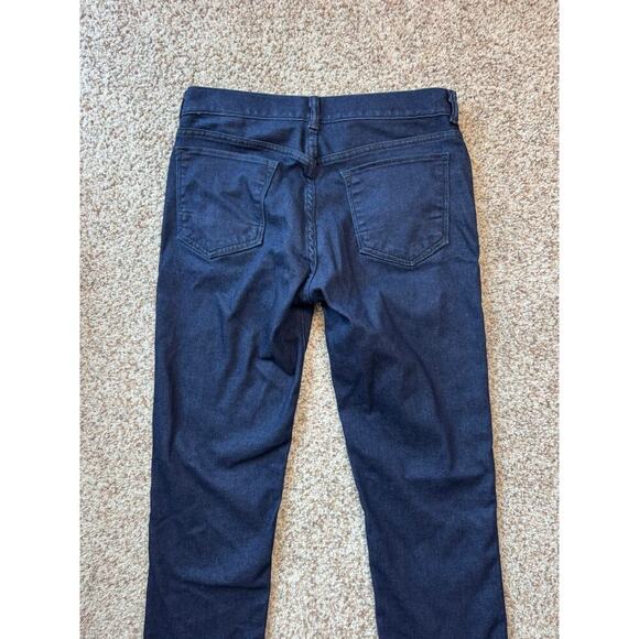 Banana Republic "The Traveler" size 32X36, Men's Blue Denim Jeans/Pants, Slim - Picture 8 of 11